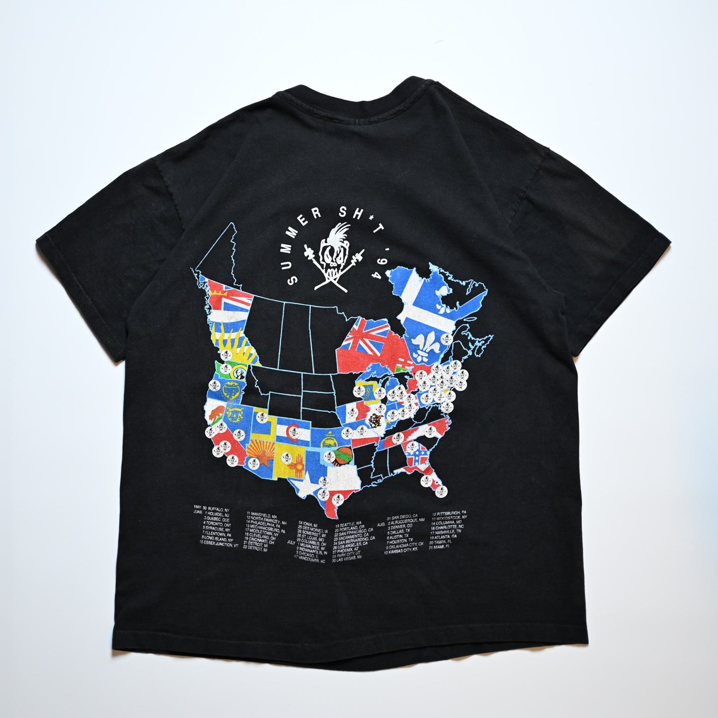 METALLICA NOWHERE ELSE TO ROAM EUROPE 1993 FITS anvil XL (b_1001)