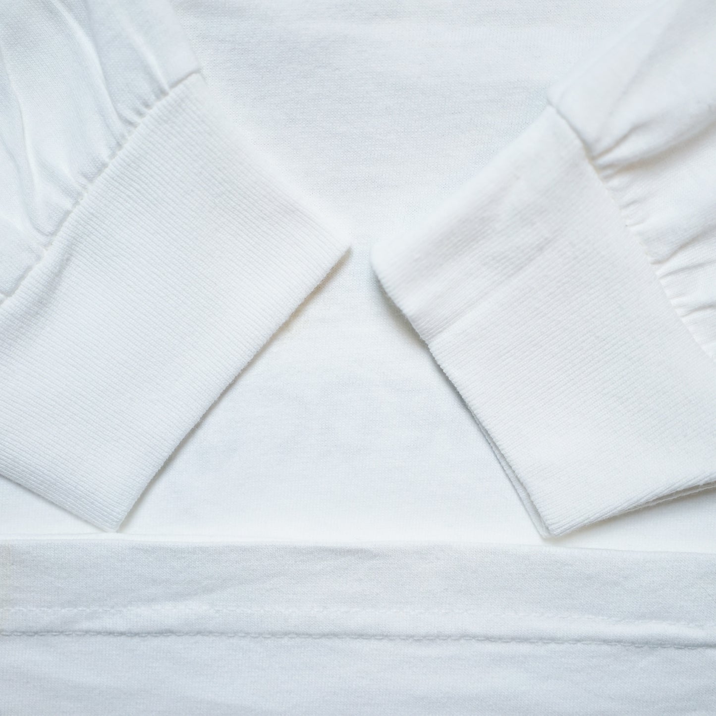 WEST COAST CHOPPERS IRON CROSS LONG BEACH, LA LS WHITE deadstock (b_1076)