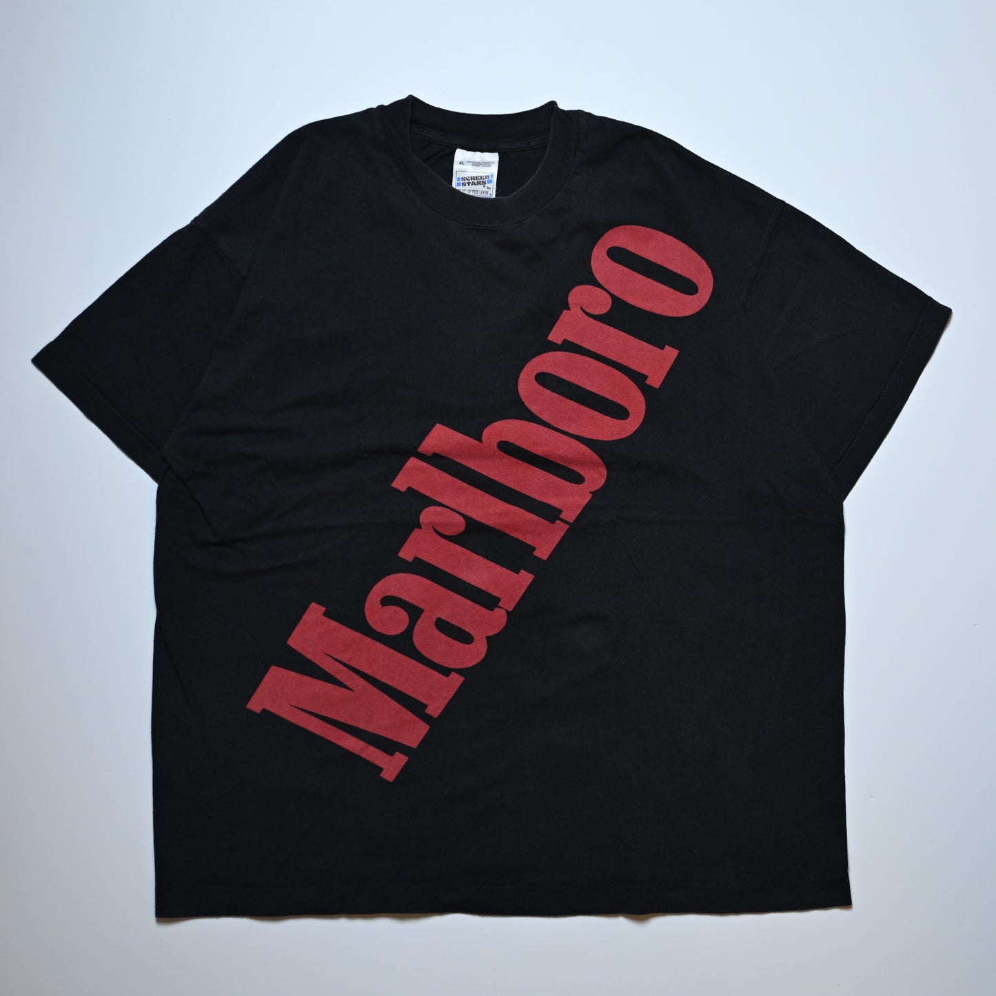 Marlboro SLANTED LOGO POCKET TEE SCREENSTARS XL (b_1106)