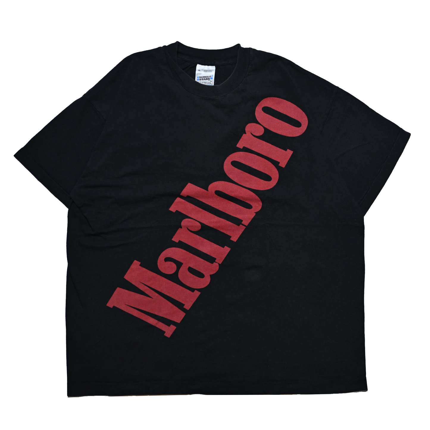 Marlboro SLANTED LOGO POCKET TEE SCREENSTARS XL (b_1106)