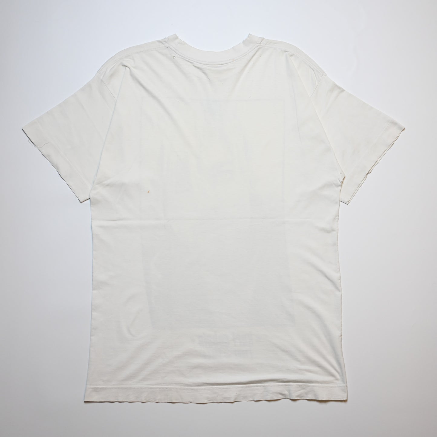 NIRVANA KURT COBAIN MEMORIAL WHITE EURO FITS EURO XL DAMAGE(b_1231)