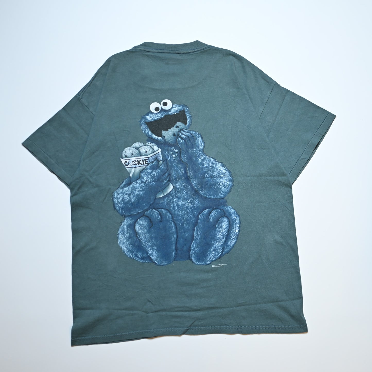 SESAME STREET COOKIE MONSTER CK PALODY CHANGES LARGE (g_1110)