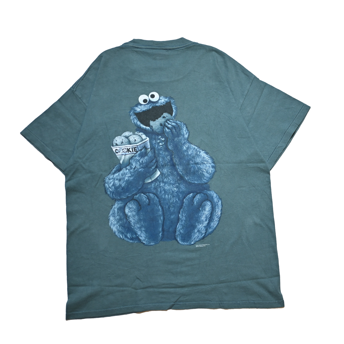SESAME STREET COOKIE MONSTER CK PALODY CHANGES LARGE (g_1110)