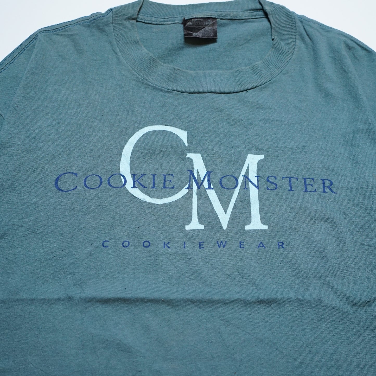 SESAME STREET COOKIE MONSTER CK PALODY CHANGES LARGE (g_1110)