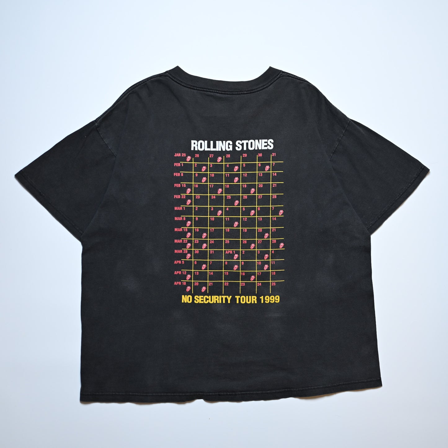 ROLLING STONES NO SECURITY TOUR 1999 ALL SPORT XL(FADE) (k_003)