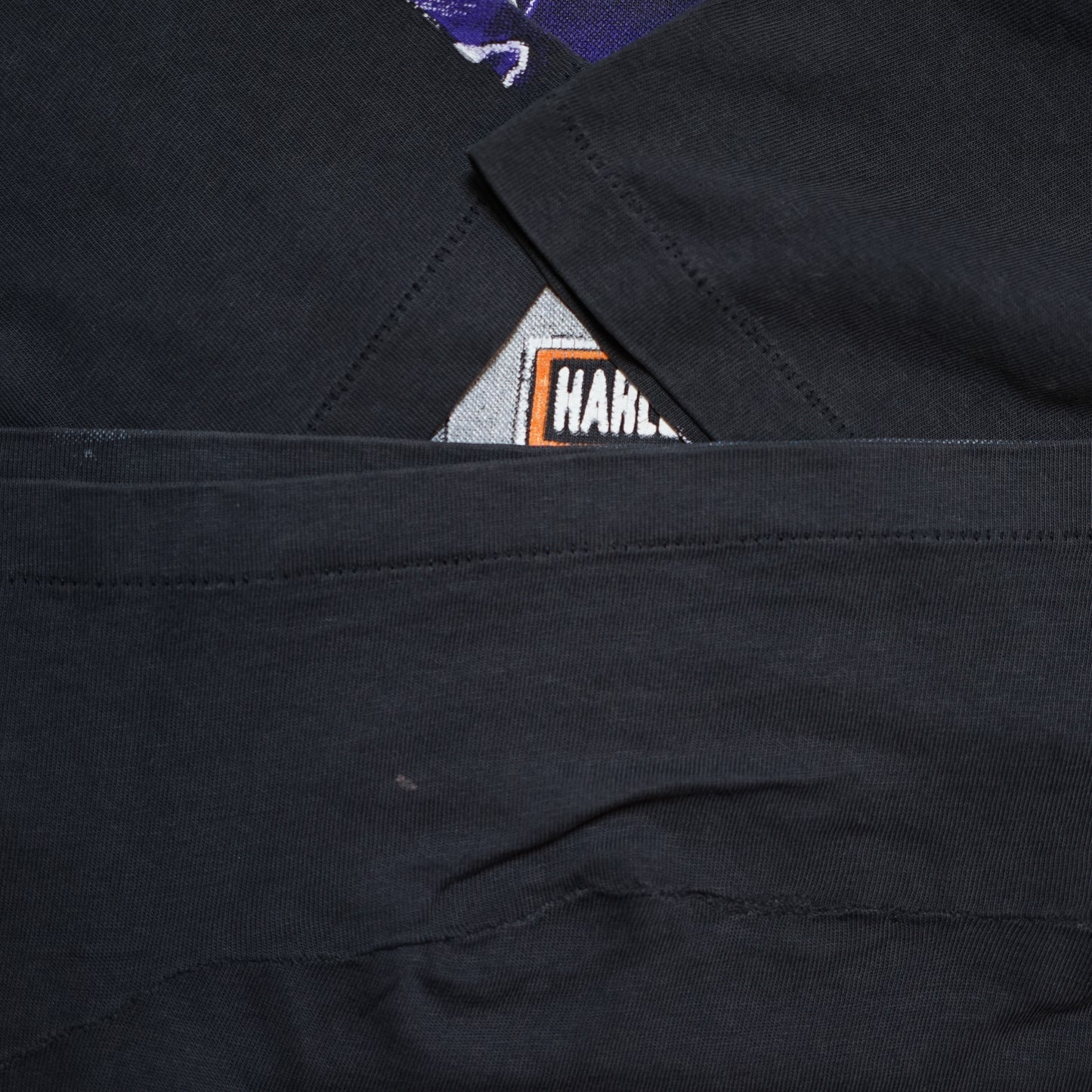 HARLEY DAVIDSON Thunder & Lightning FRONTPRINT ONLY ORIGINAlL LARGE (k_040)