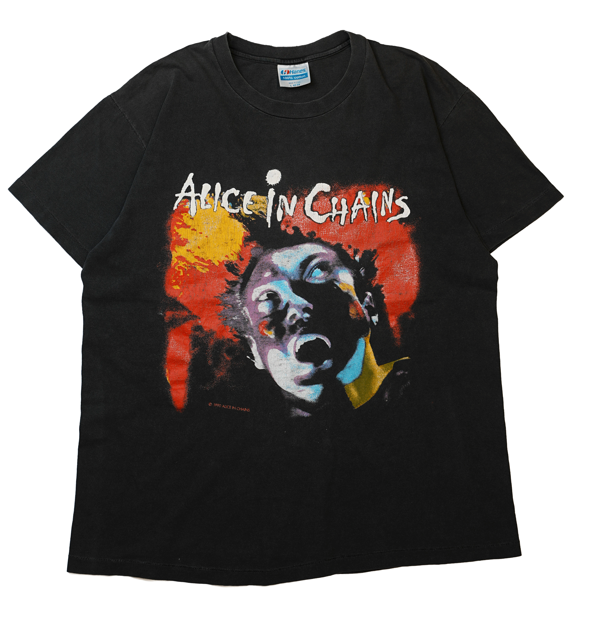 ALICE IN CHAINS FACELIFT TOUR HANES LARGE (o_60121) – VINTAGE BROS