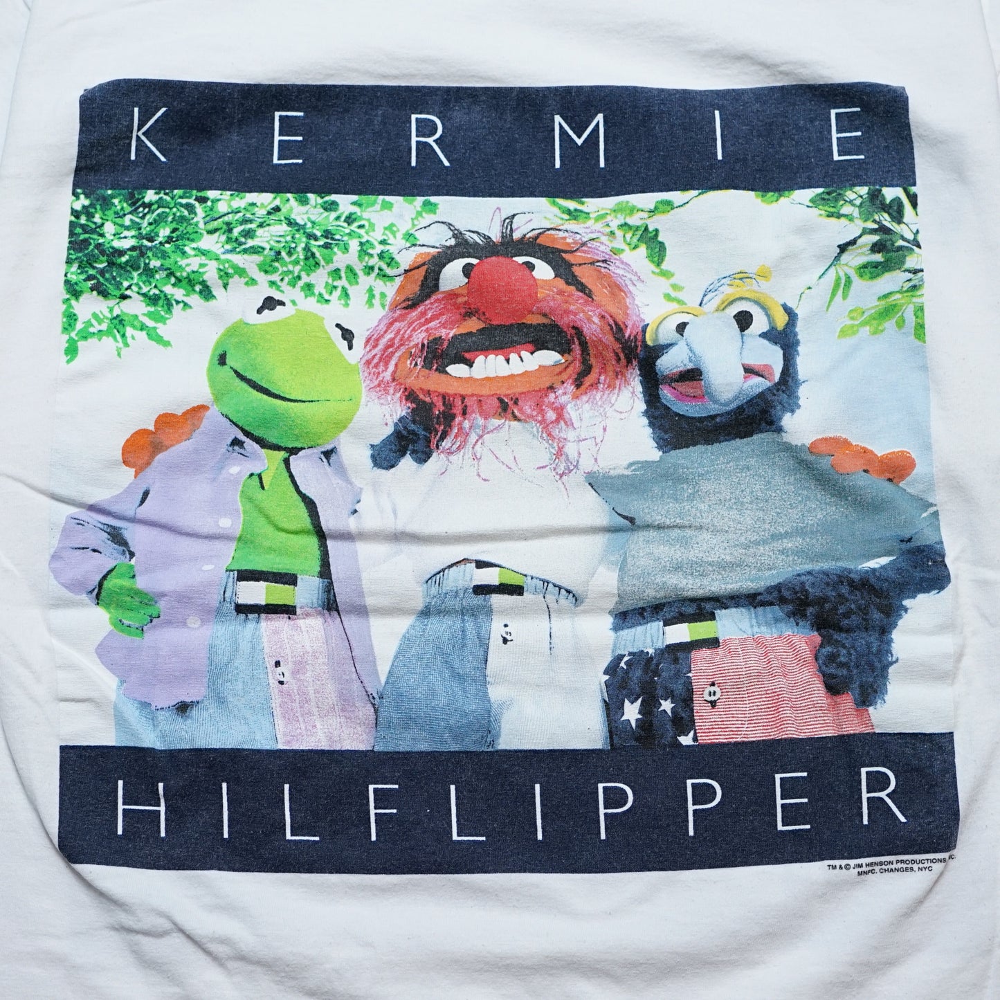 KERMIT KERMIE HILFLIPPER WHITE CHANGES LARGE (k_1113)