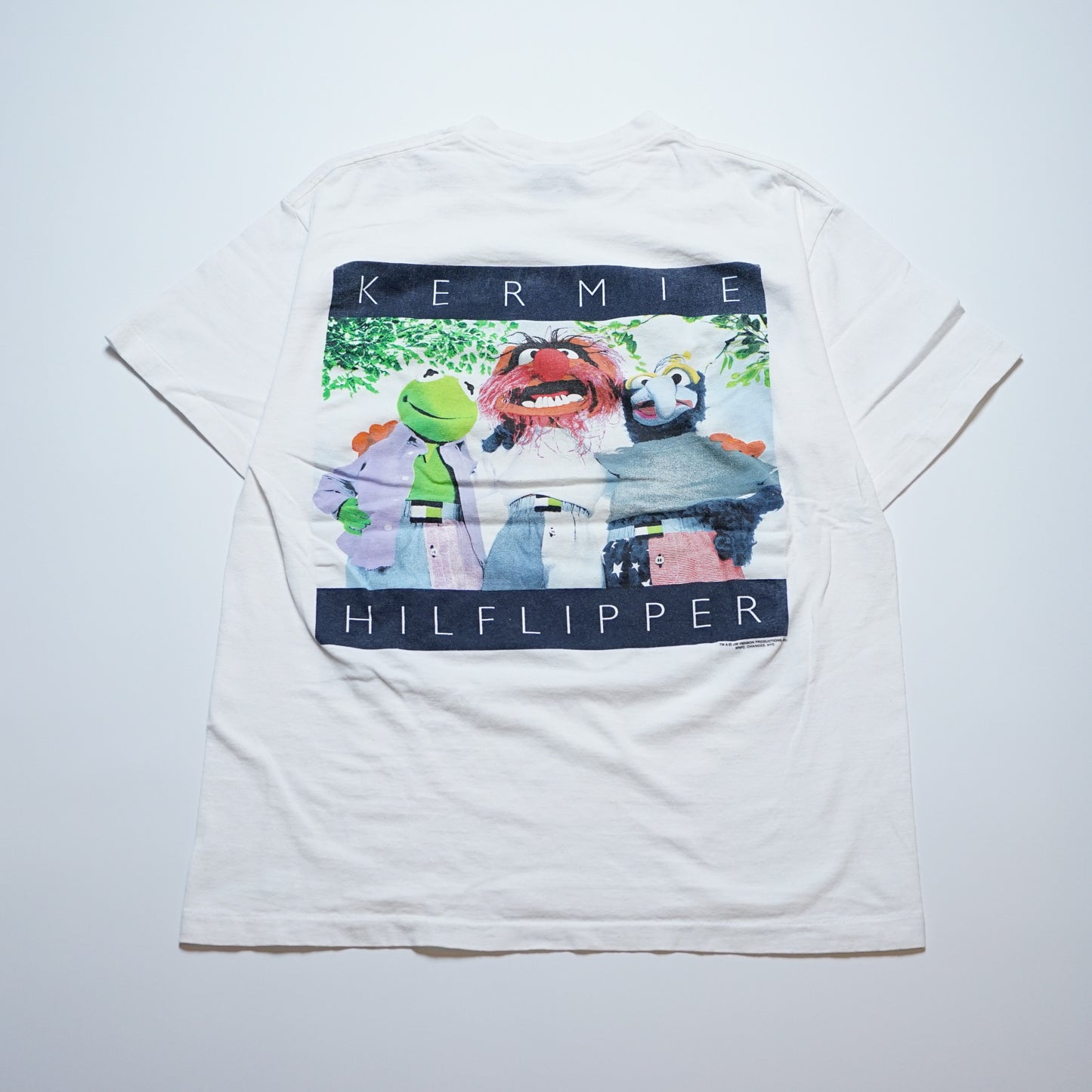 KERMIT KERMIE HILFLIPPER WHITE CHANGES LARGE (k_1113)