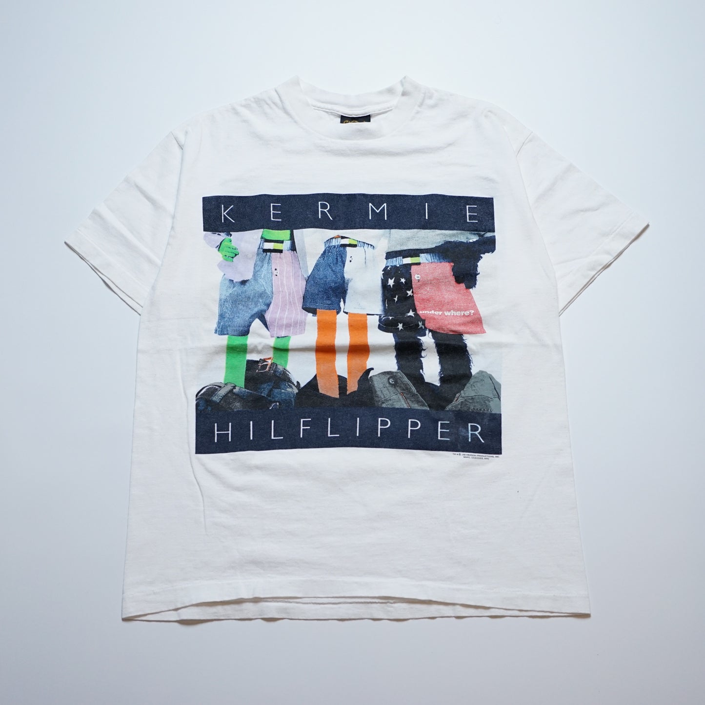KERMIT KERMIE HILFLIPPER WHITE CHANGES LARGE (k_1113)