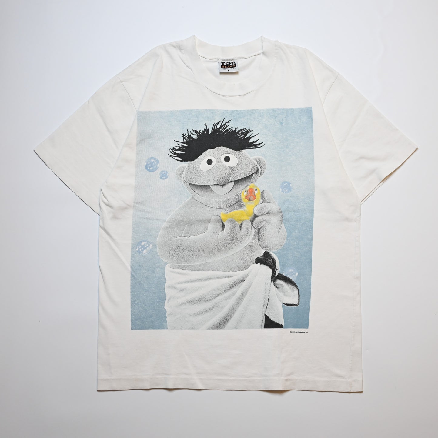 SESAME STREET ERNIE WHITE TOPHEAVY LARGE (k_1209)