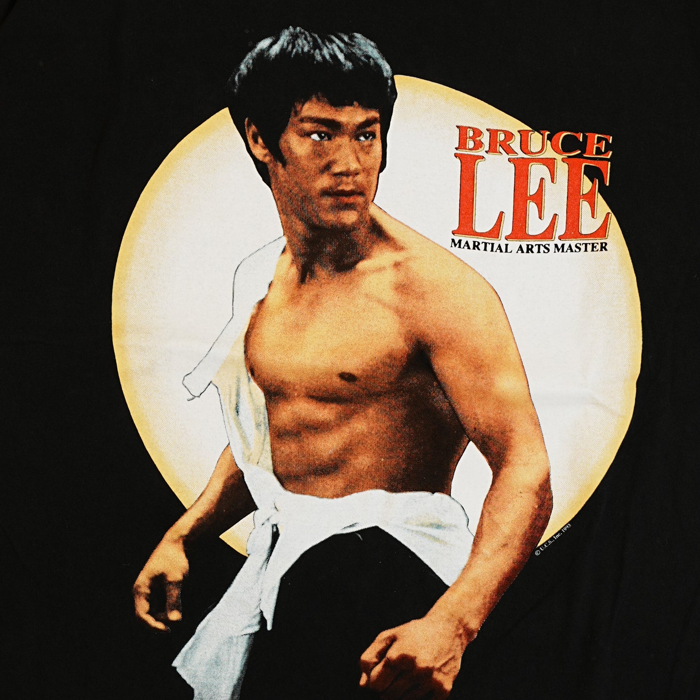 Bruce Lee 1993’s Original Vintage Official T-shirt (n_0605)
