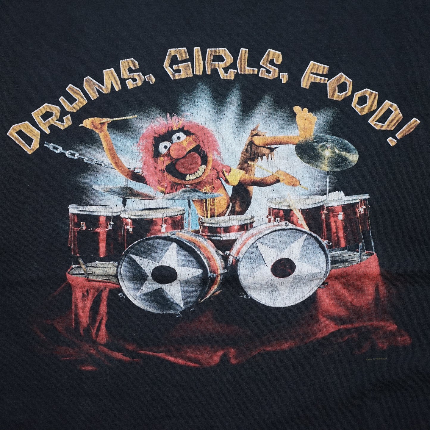 SESAME STREET DRUMS GIRLS FOOD ALLSPORTS LARGE (n_1105)