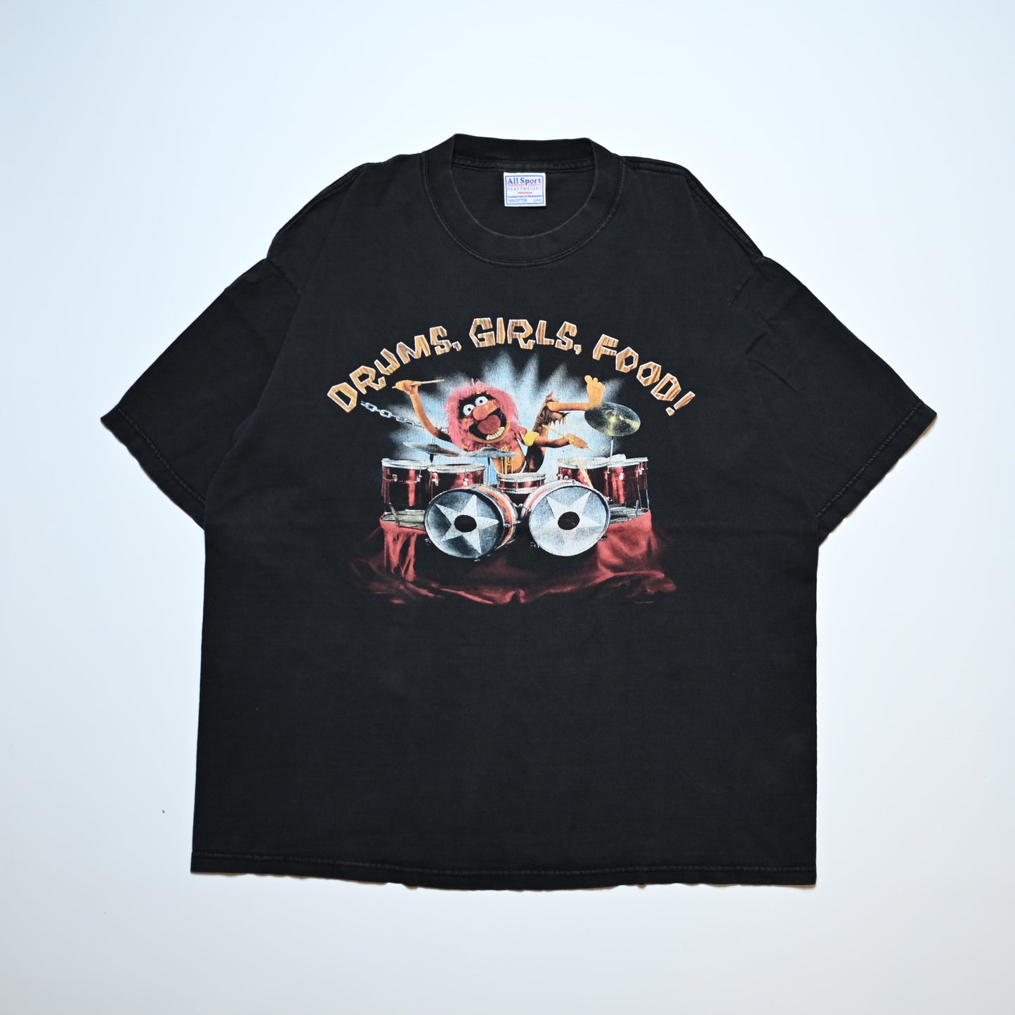 SESAME STREET DRUMS GIRLS FOOD ALLSPORTS LARGE (n_1105)
