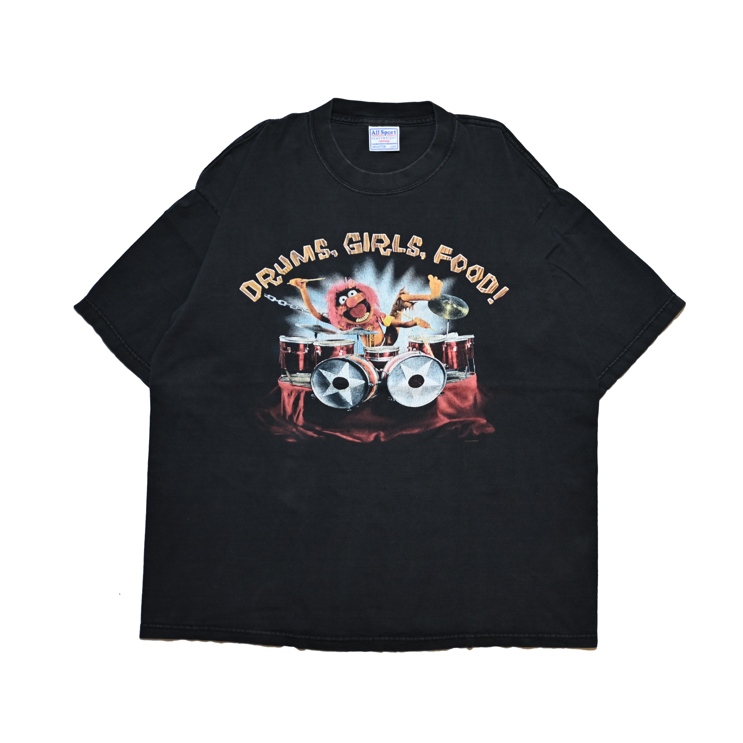 SESAME STREET DRUMS GIRLS FOOD ALLSPORTS LARGE (n_1105)