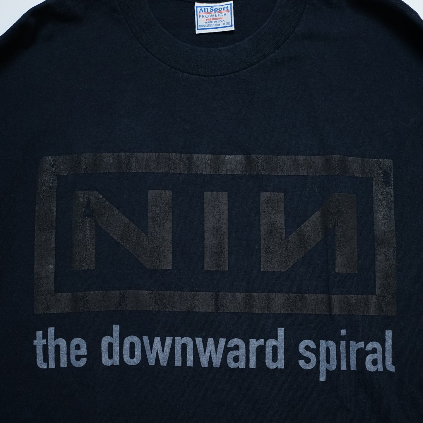 NINE INCH NAILS THE DOWNWARD SPIRAL HALO EIGHT LS ALLSPORT XL SIZE (o_1118)