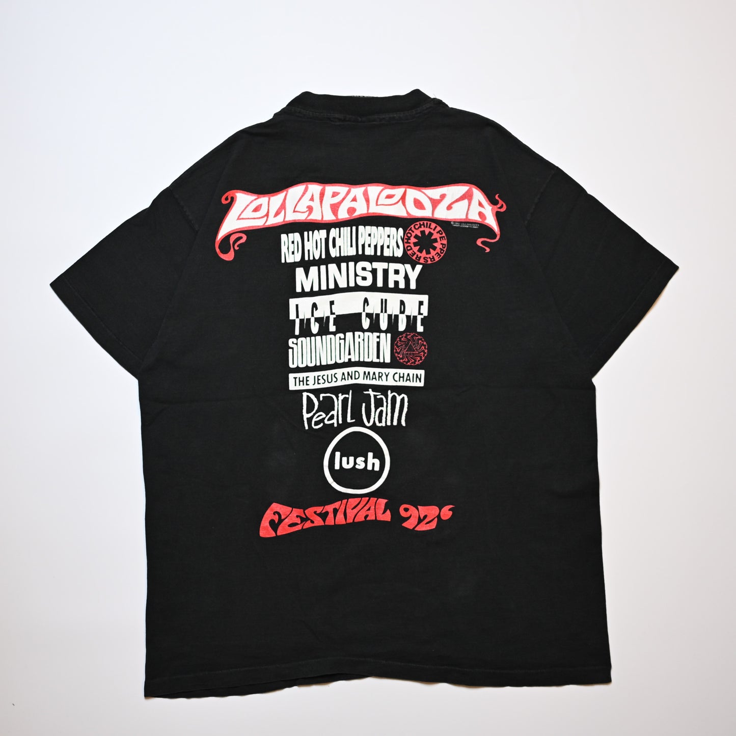 LOLLAPALOOZA 1992 FESTIVAL BLACK GIANT XL (o_1119)