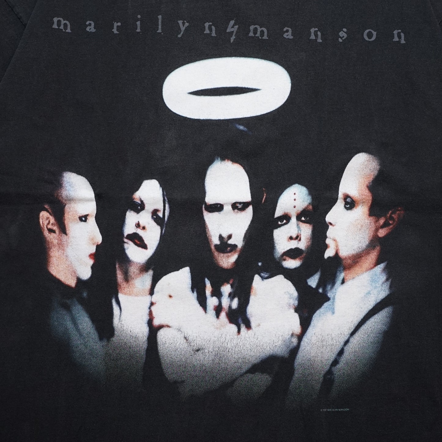 MARILYN MANSON 1997 ANTICHRIST SUPERSTAR CENTER RING WINTERLAND XL (o_1208)
