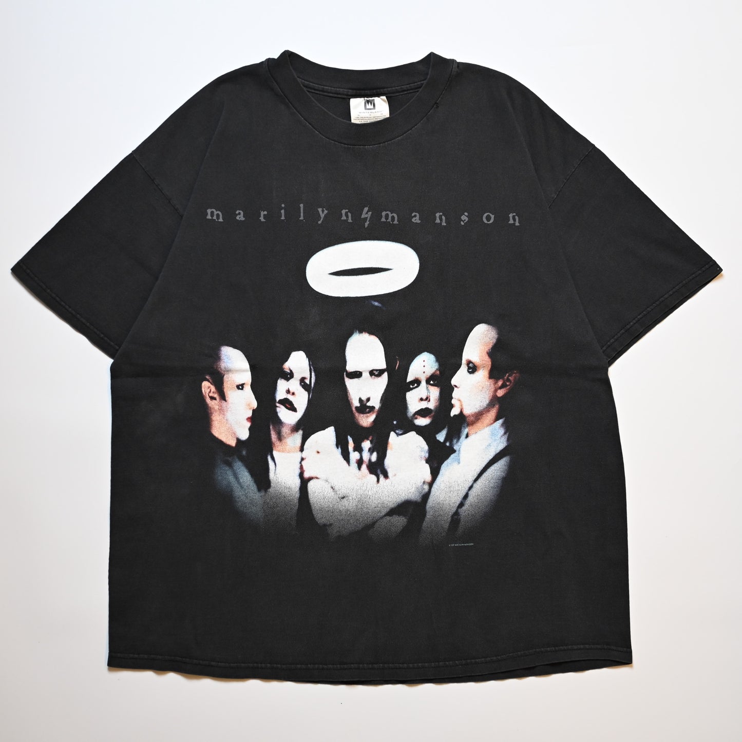MARILYN MANSON 1997 ANTICHRIST SUPERSTAR CENTER RING WINTERLAND XL (o_1208)