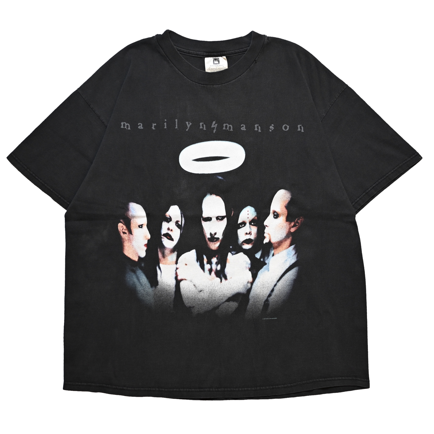 MARILYN MANSON 1997 ANTICHRIST SUPERSTAR CENTER RING WINTERLAND XL (o_1208)