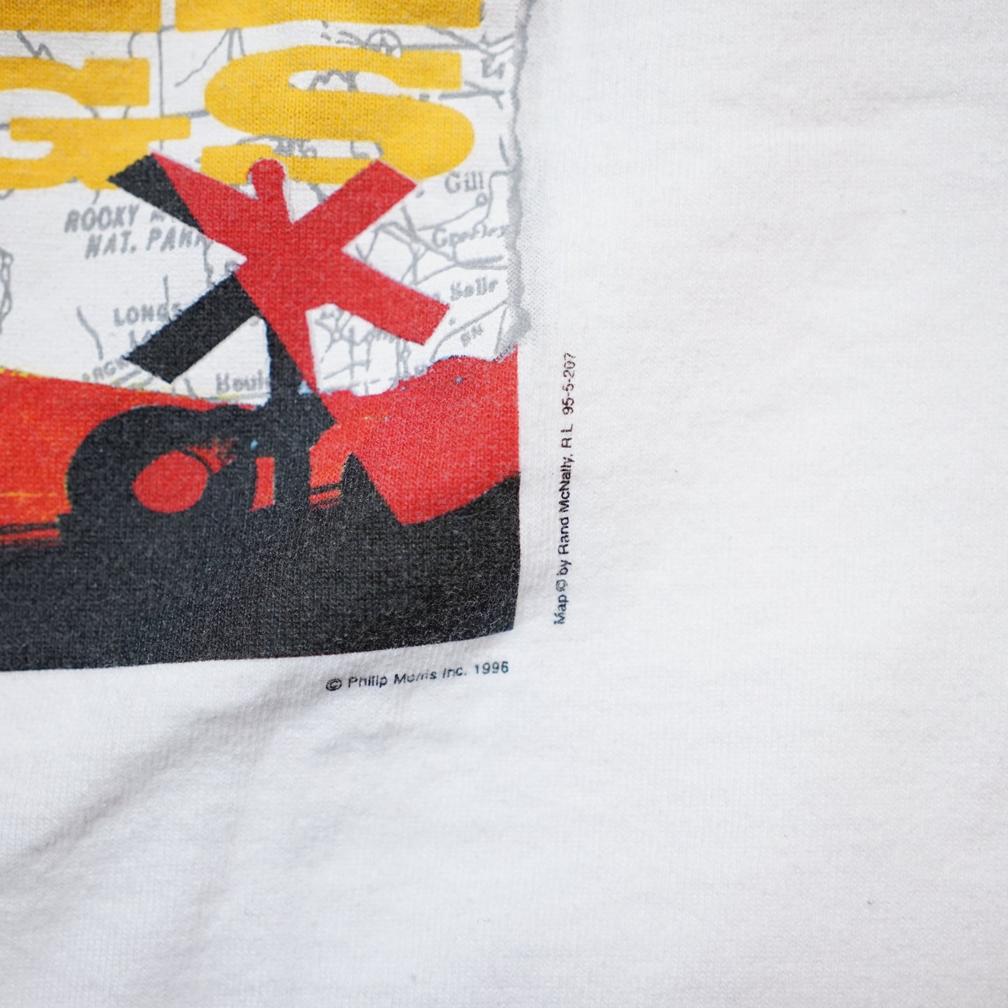 Marlboro HORSE CREEK POCKET TEE WHITE FRUIT OF THE LOOM XL (rb_1103)