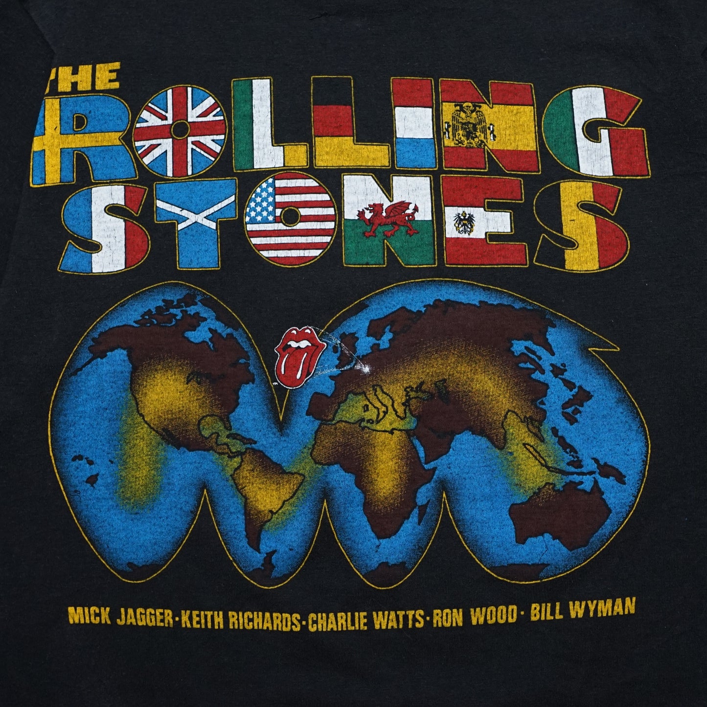 ROLLING STONES THE WORLD TOUR 81-82 XL (ｇ_001)