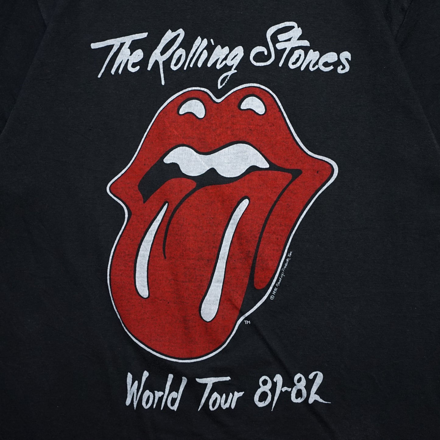 ROLLING STONES THE WORLD TOUR 81-82 XL (ｇ_001)