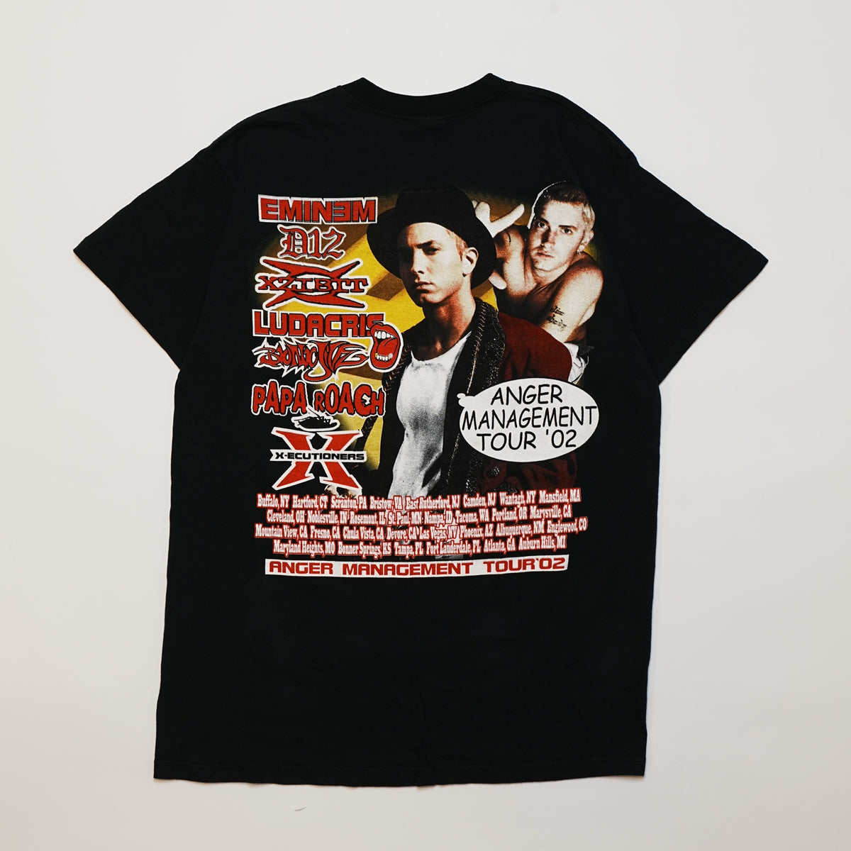 50908 Code EMINEM ANGER MANEGEMENT TOUR 02 BOOTLEG FOTL LARGE (iw_50908) – VINTAGE ...