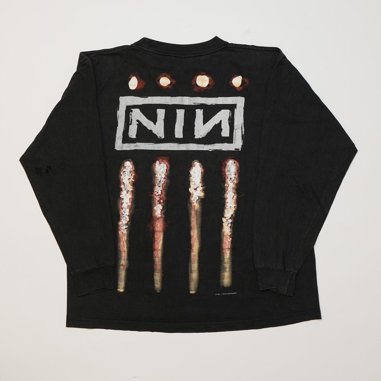 NINE INCH NAILS the downward spiral LS EURO LARGE相当