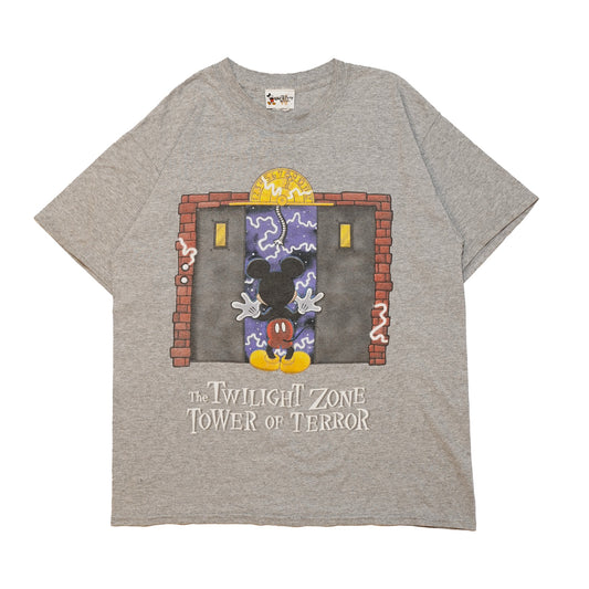 DISNEY VINTAGE TWILIGHT ZONE TOWER OF TERROR MICKEY ORIGINAL XL相当