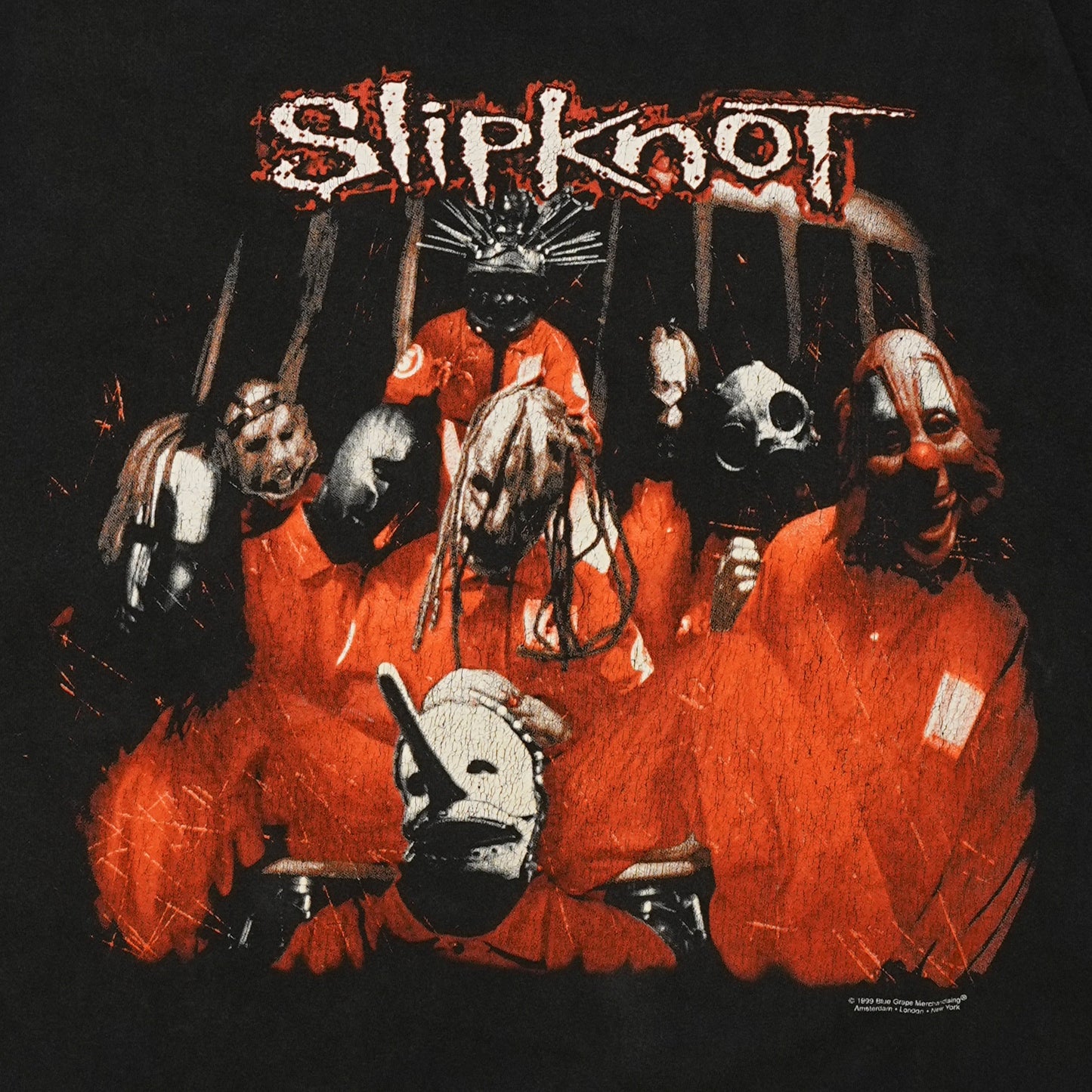 Slipknot 1st ALBUM JACKET DESIGN 1999 BLUE GRAPE LARGE