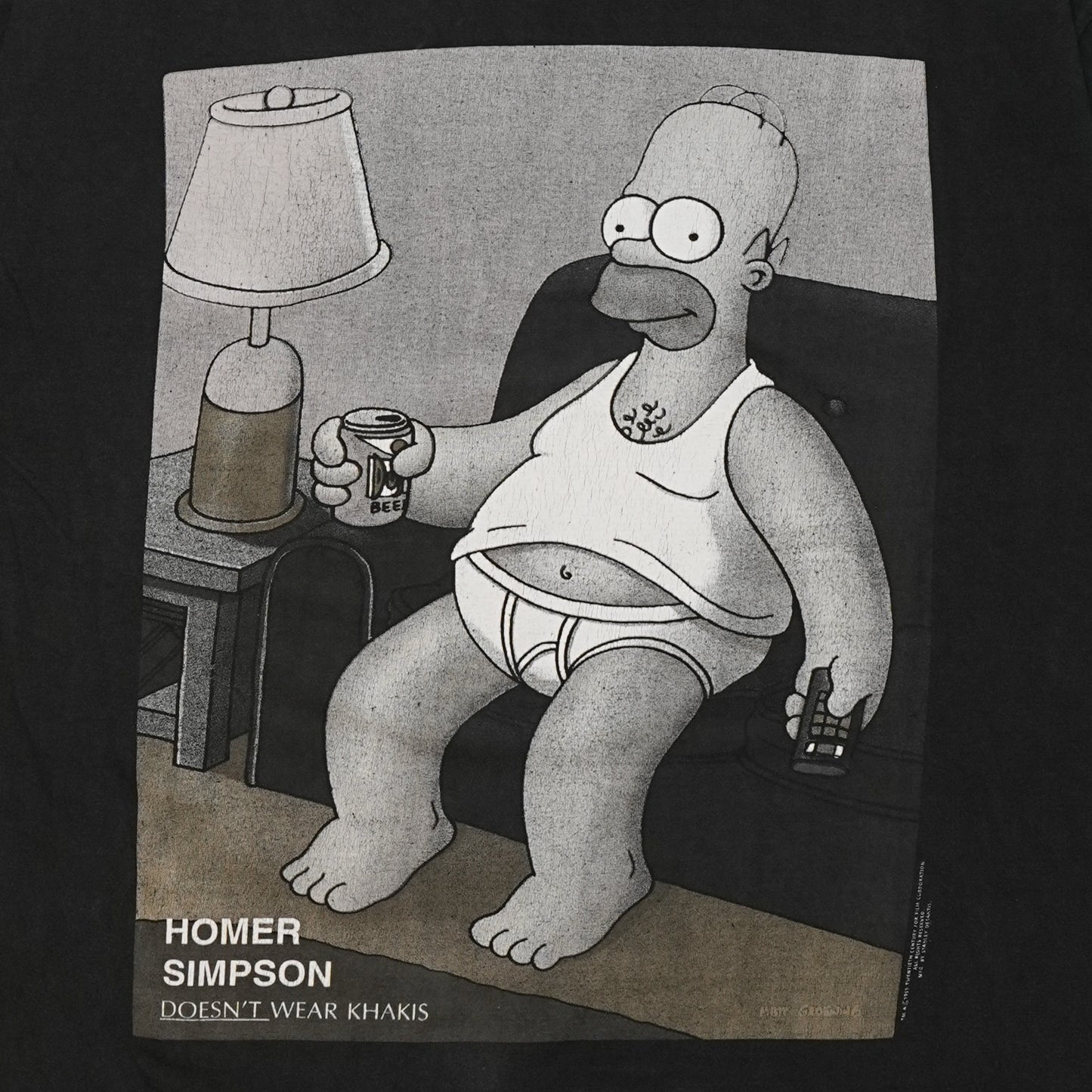 Calvin Klein Kate Moss Parody The Simpsons REDWOOD LARGE