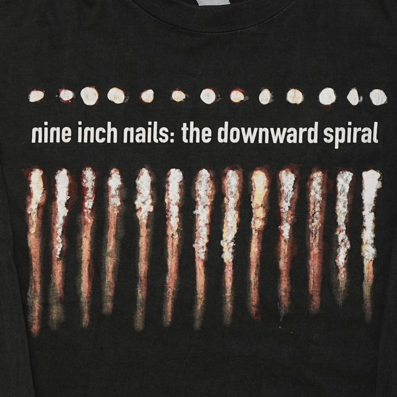 NINE INCH NAILS the downward spiral LS EURO LARGE相当
