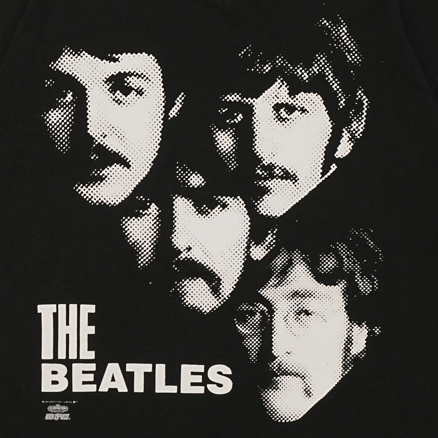 THE BEATLES 4FACE Hanes XL