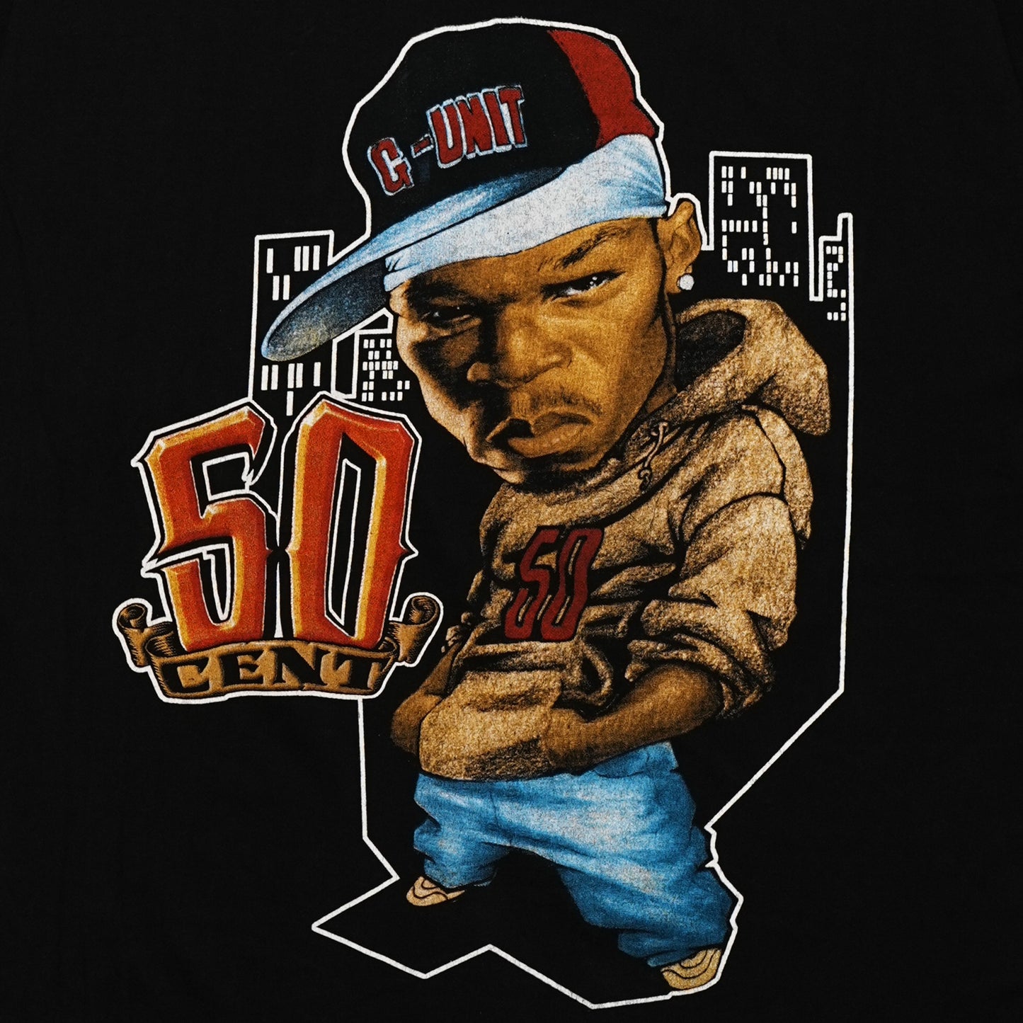 50CENT GET RICH OR DIE TRYIN BASIC WEAR XL