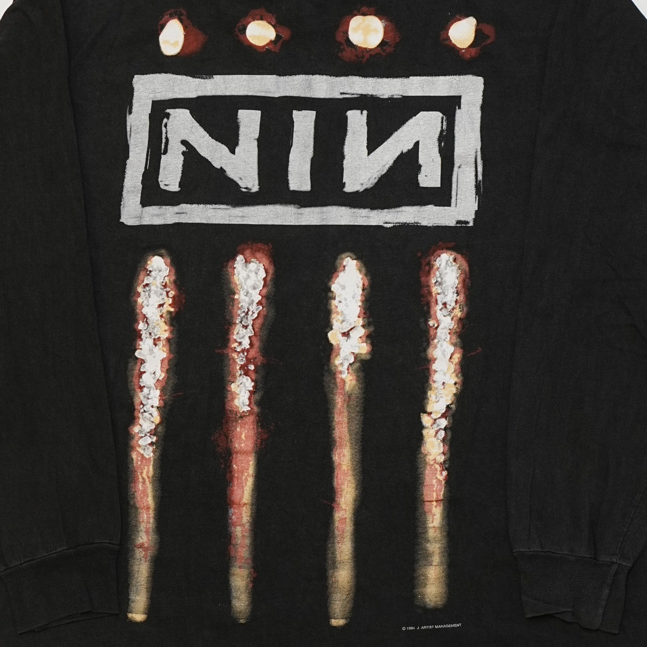 NINE INCH NAILS the downward spiral LS EURO LARGE相当