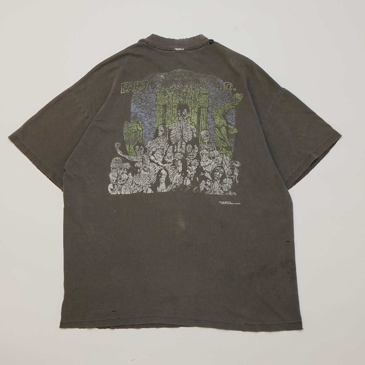 MISFITS pushead eyeball CUTTAG   LARGE相当 GOOD FADE