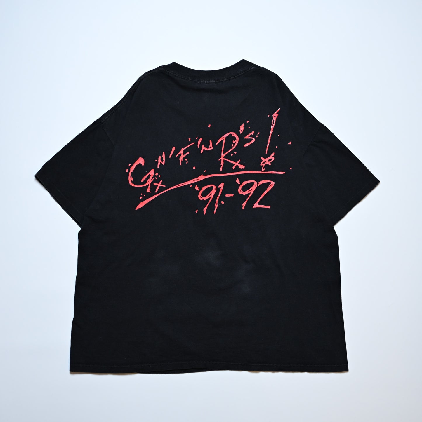 GUNS N' ROSES 1991 SKULL GUN AMERICAN FLAG  BROCKUM XL (b_010)