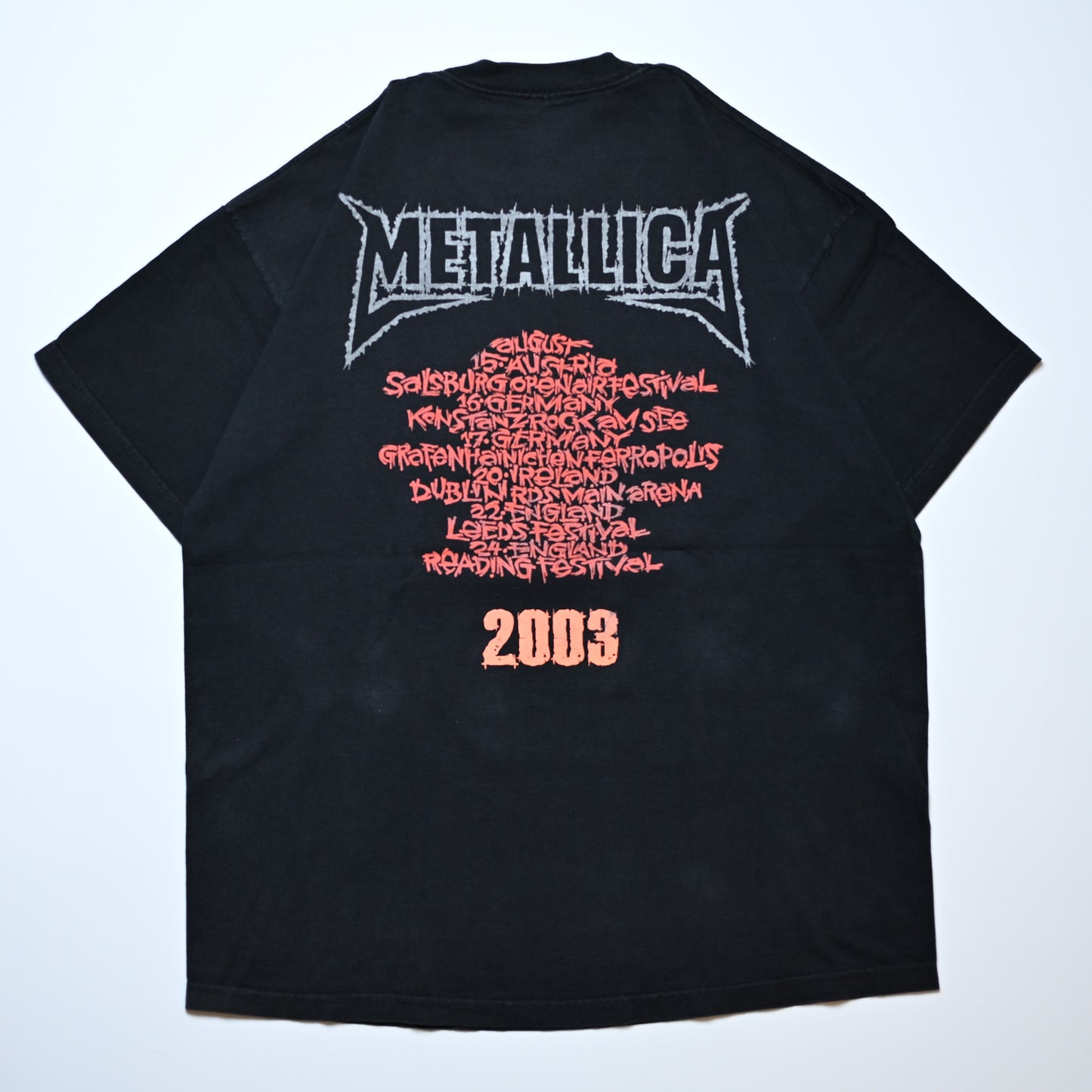 METALLICA ST-ANGER 2003 FRUIT OF THE LOOM XL (b_015)