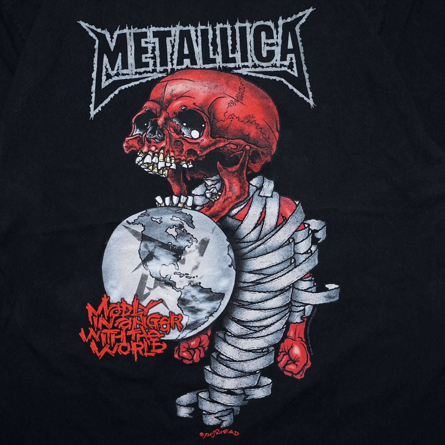 METALLICA PUSHEAD MADLY IN ANGER WITH THE WORLD TOUR 2004 TENNESSEE RIVER LARGE (b_018)