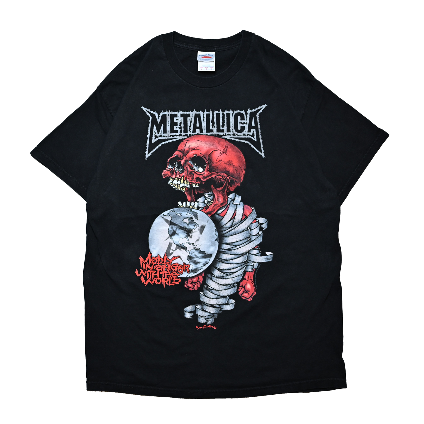 METALLICA PUSHEAD MADLY IN ANGER WITH THE WORLD TOUR 2004 TENNESSEE RIVER LARGE (b_018)