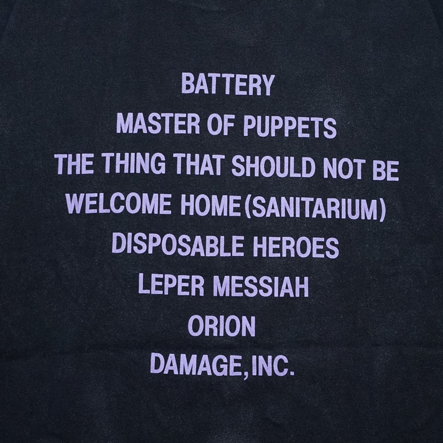 METALLICA 1994 MASTER OF PUPPETS GIANT XL (b_024)