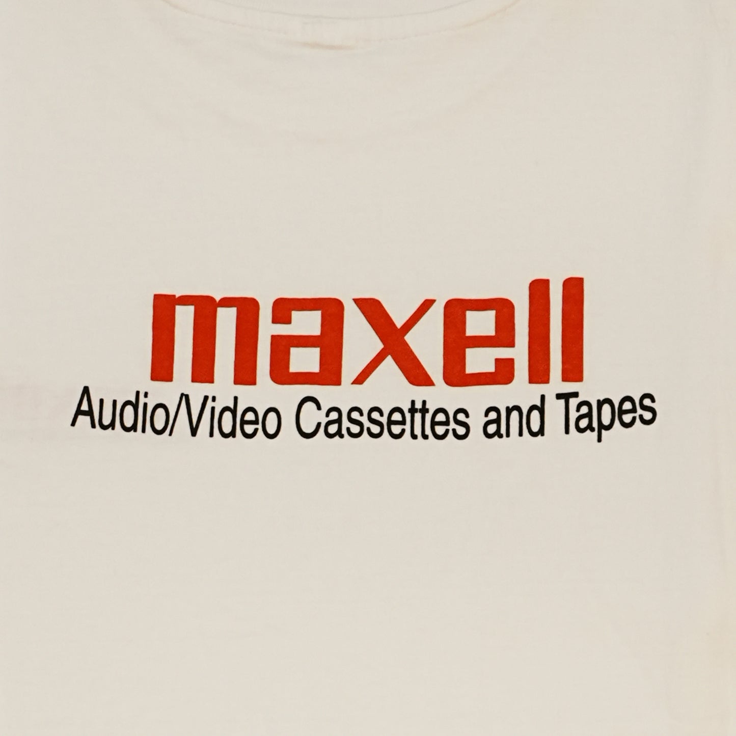MAXELL FRONT AND BACK LOGO LARGE相当 (b_0604)