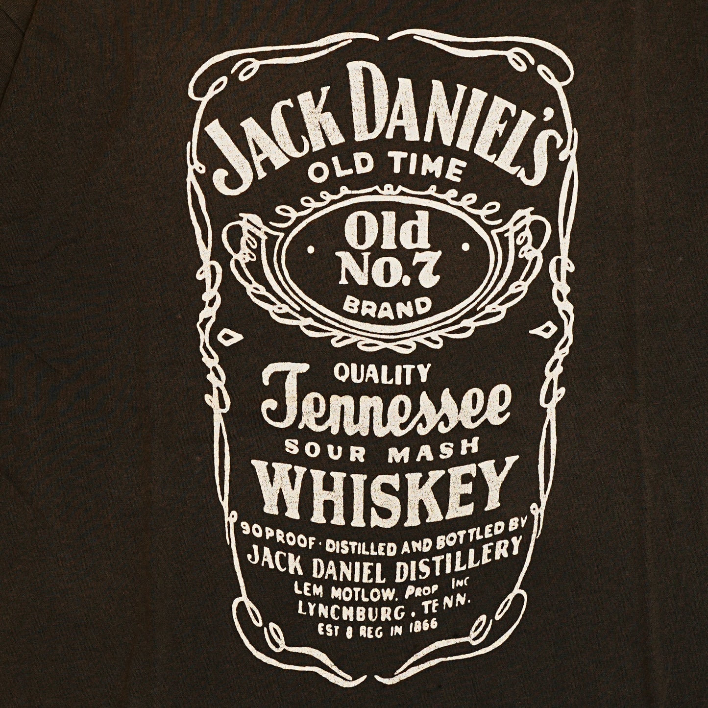 JACK DANIELS 90S PROMO PAINTED SCREEN STARS XL (b_0610)