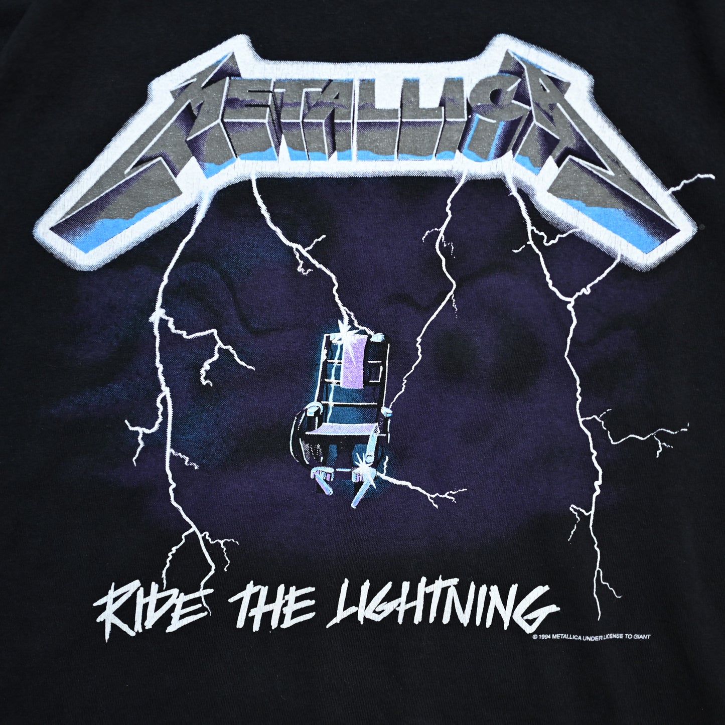 METALLICA 00s RIDE THE LIGHTNING 1994 TENNESSEE RIVER XL (b_1002)