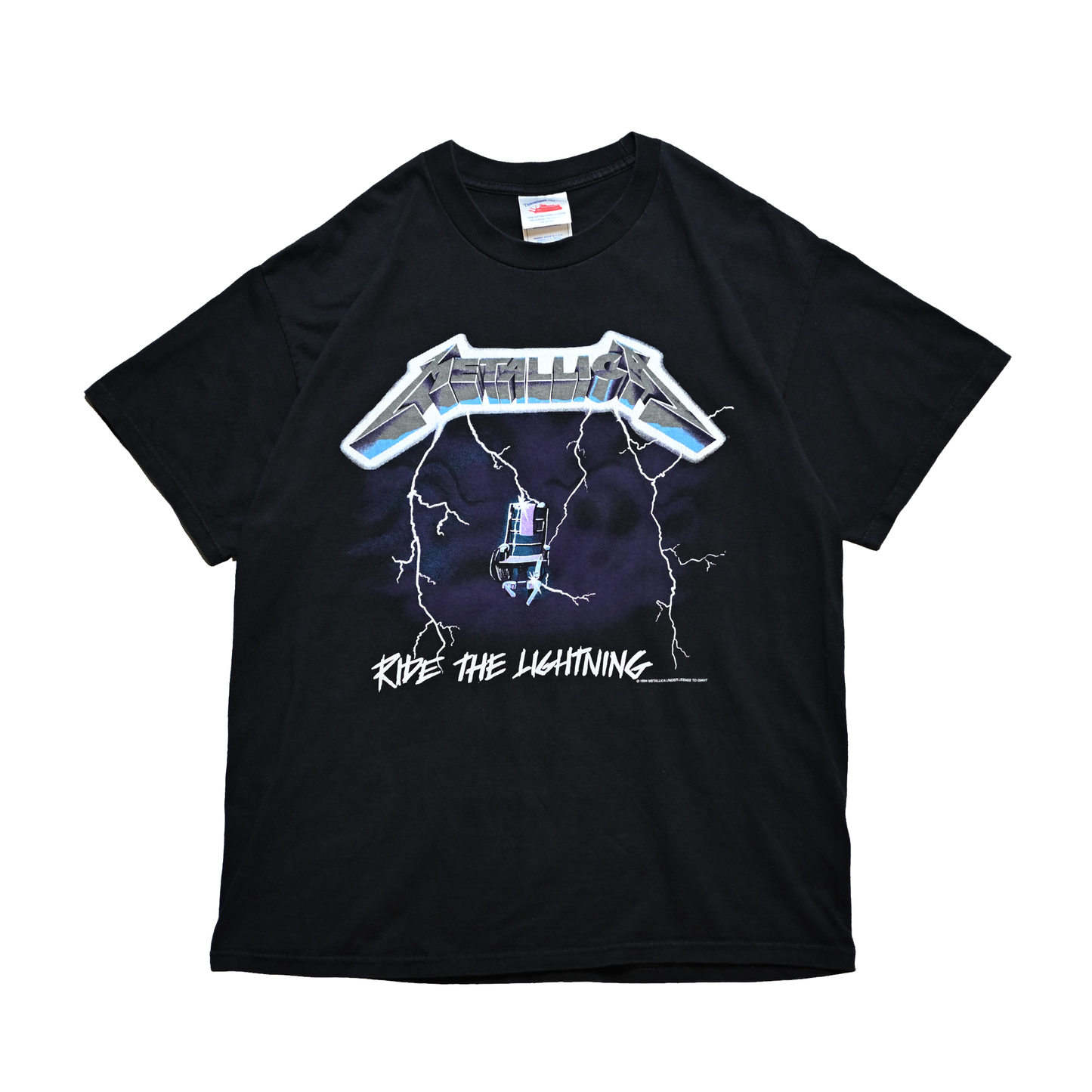 METALLICA 00s RIDE THE LIGHTNING 1994 TENNESSEE RIVER XL (b_1002)