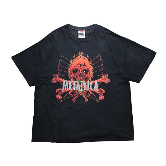 METALLICA PUSHEAD YING YANG REBEL SKULL TENNESSEE RIVER XL (b_1003)