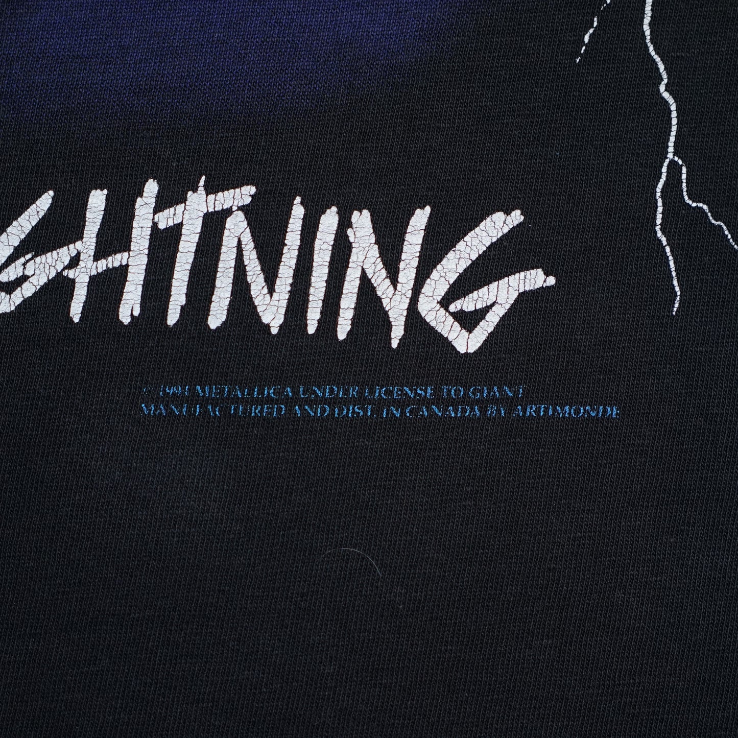 METALLICA 00s RIDE THE LIGHTNING 1994 ARTIMONDE XL (b_1005)