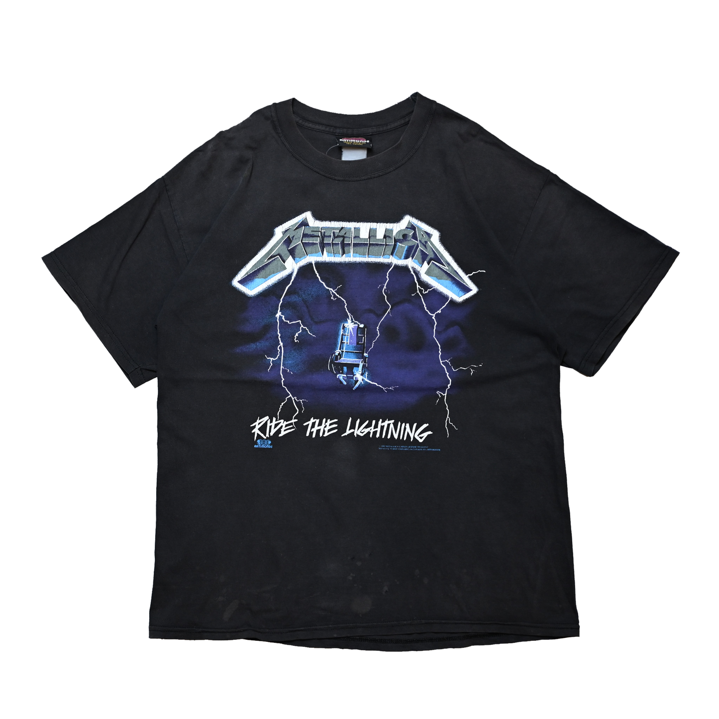METALLICA 00s RIDE THE LIGHTNING 1994 ARTIMONDE XL (b_1005)