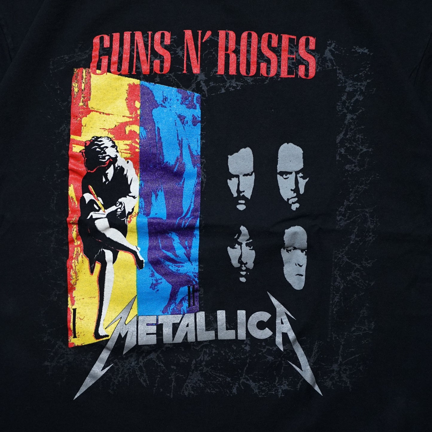 GUNS N' ROSES × METALLICA 1992 TOUR BROCKUM XL（b_1008）